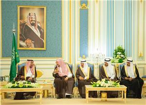 الملك سلمان يستقبل رئيس وأعضاء مجلس الشورى