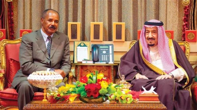 القمة السعودية الإريترية تناولت أمن خليج عدن