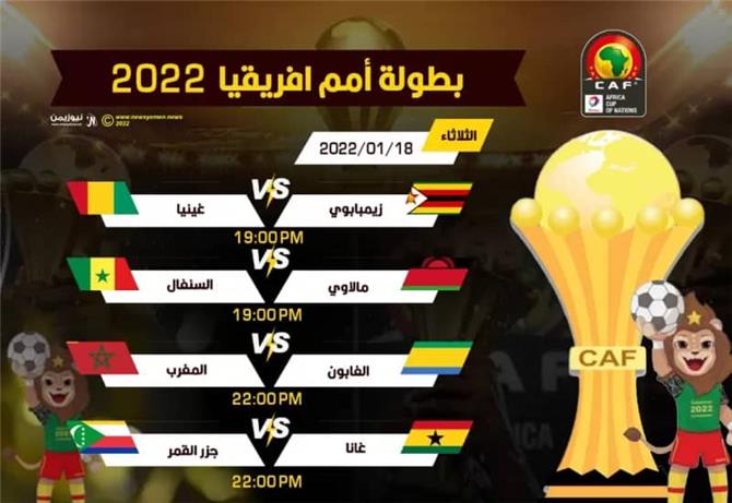 صراع منتخبات المجموعتين الثانية والثالثة من أجل التأهل لثمن نهائي كأس أمم إفريقيا
