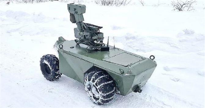 روبوتات عسكرية جديدة قيد الاختبار في روسيا
