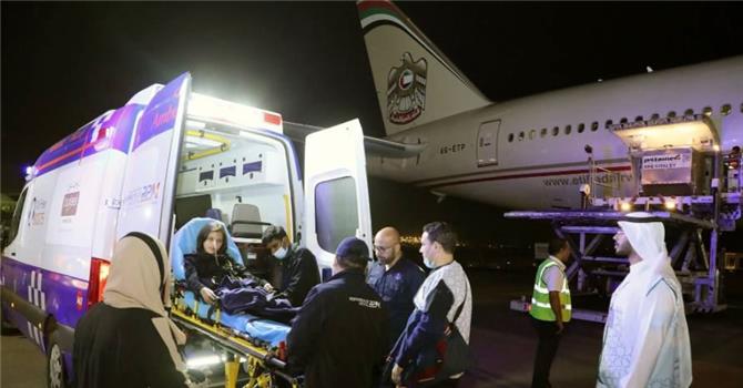 الإمارات تواصل دعمها: استقبال دفعة جديدة من أطفال غزة الجرحى والمرضى