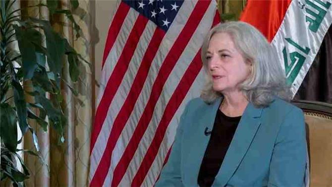السفيرة الأميركية لدى بغداد تحذر من تهديد مستمر في العراق