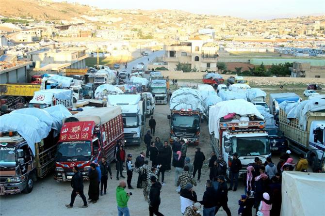 لبنان يستأنف رحلات العودة للاجئين السوريين عشية مناقشة مساعدات أوروبية